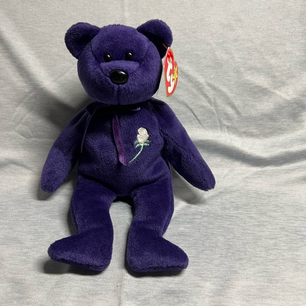 RARE Princess Diana 1997 Beanie Baby Authentic Perfect Condition!!!